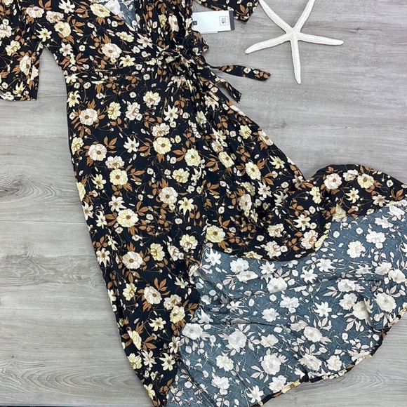 🔆RIP CURL🔆 SUNSET HAZE WRAP DRESS - Picture 5 of 11